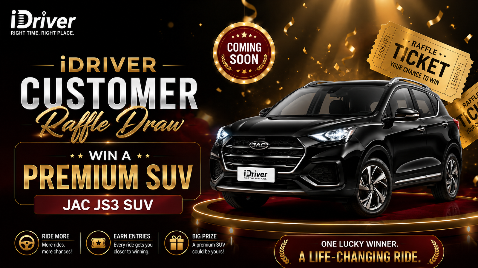 Win a Brand-New JAC JS3 SUV