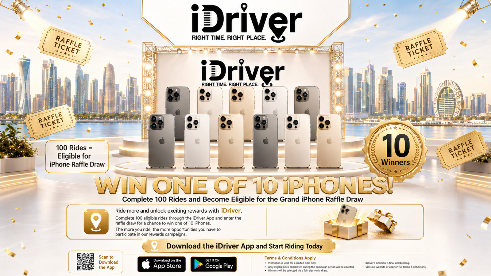 Win One of 10 iPhones