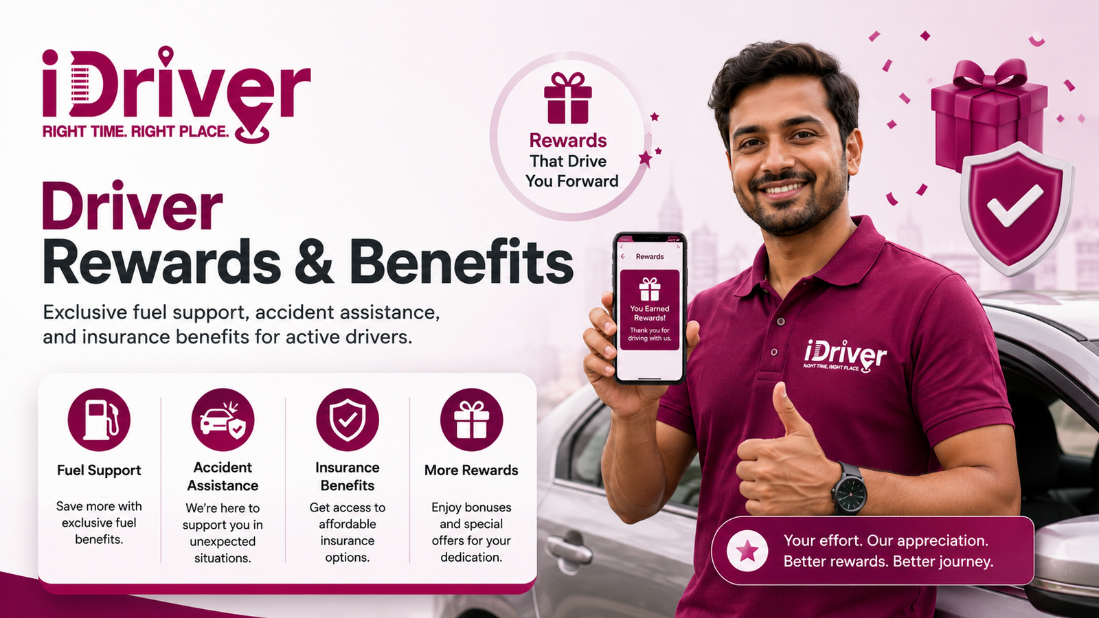 Driver Rewards & Benefits